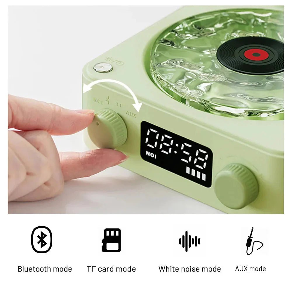 Mini Retro White Noise Bluetooth Speaker - Peak Desk Finds