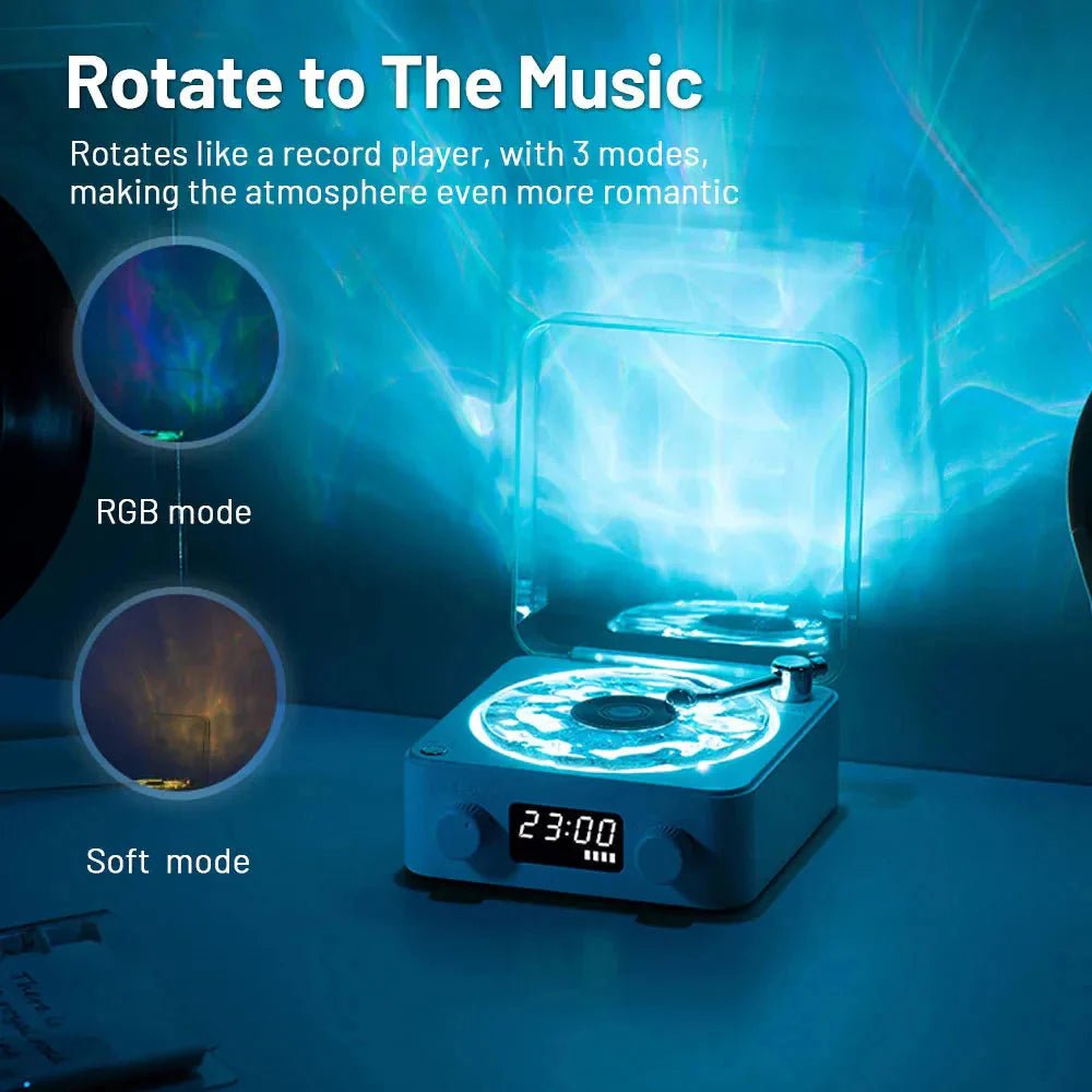 Mini Retro White Noise Bluetooth Speaker - Peak Desk Finds