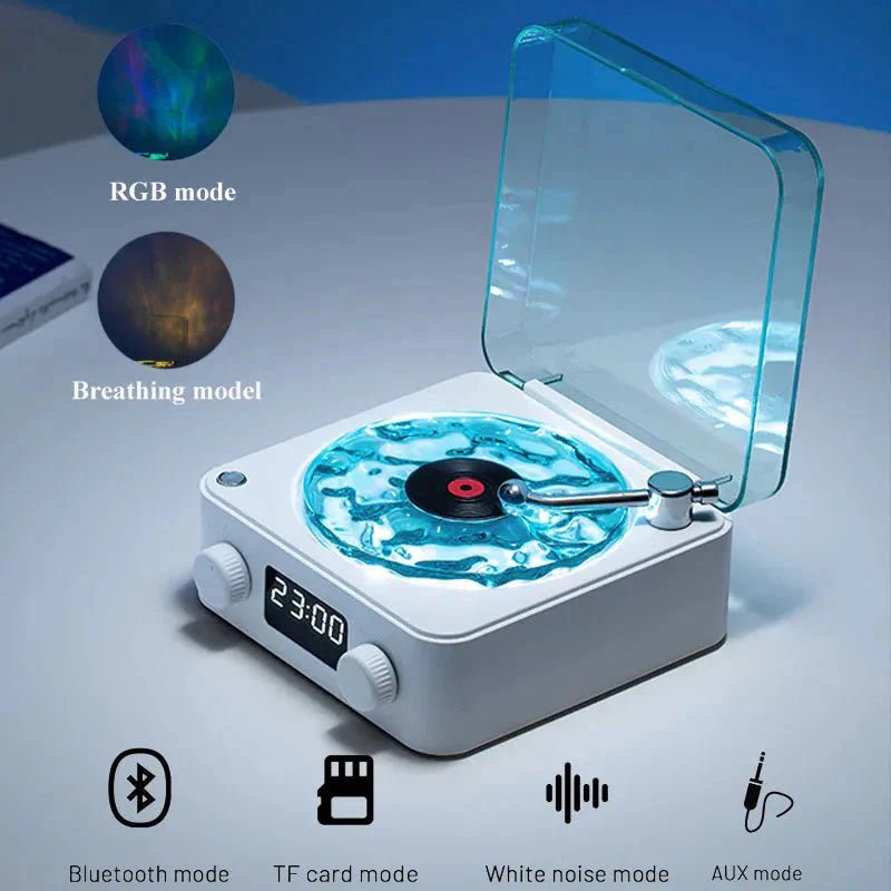 Mini Retro White Noise Bluetooth Speaker - Peak Desk Finds
