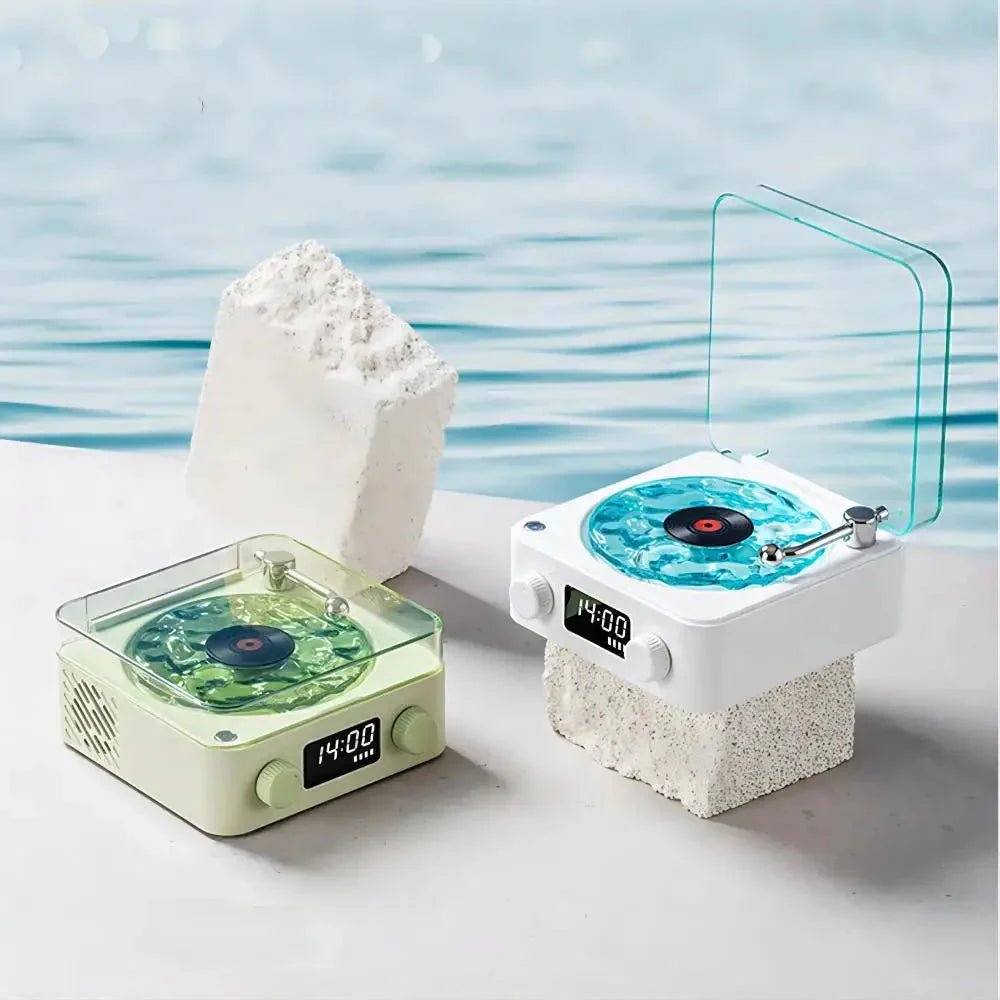 Mini Retro White Noise Bluetooth Speaker - Peak Desk Finds