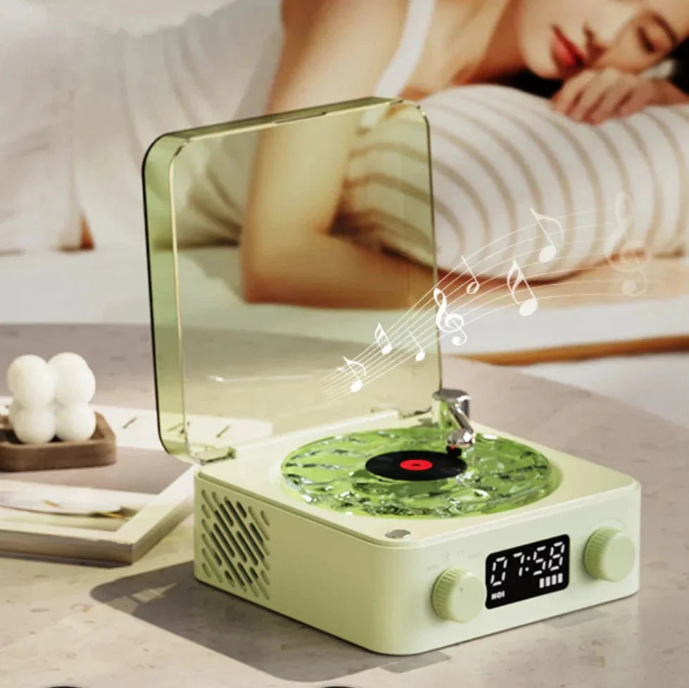 Mini Retro White Noise Bluetooth Speaker - Peak Desk Finds