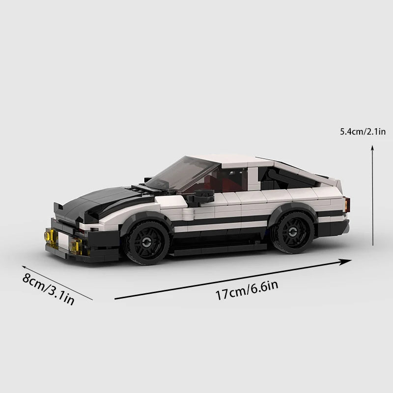 MOC Racer 86 Cars City Sports Vehicle Building Blocks Creative Garage Toys Education Brick Christmas Child Gift - Peak Desk Finds