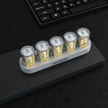 RGB Luminotron Clock Creative Led Electronic Digital Clock Colorful Clock - Peak Desk Finds