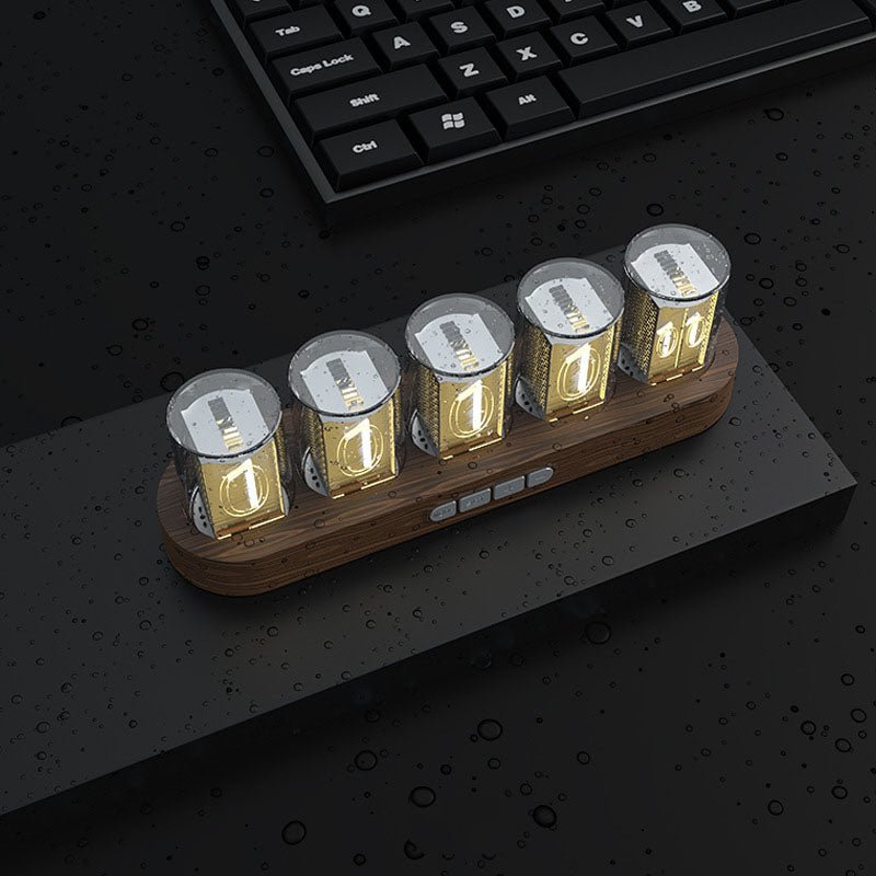 RGB Luminotron Clock Creative Led Electronic Digital Clock Colorful Clock - Peak Desk Finds